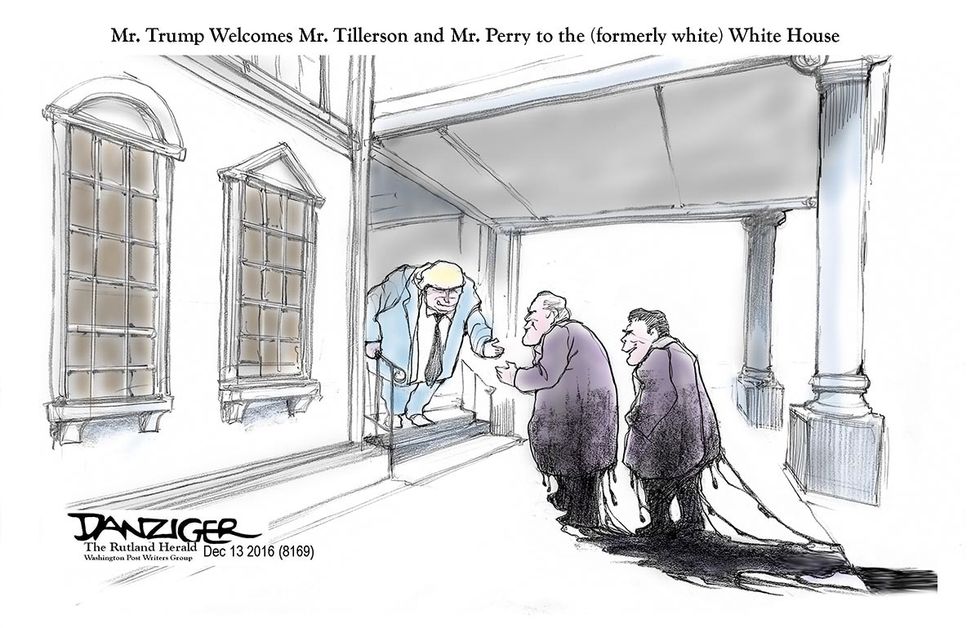 Cartoon: Welcome To The (Formerly White) White House