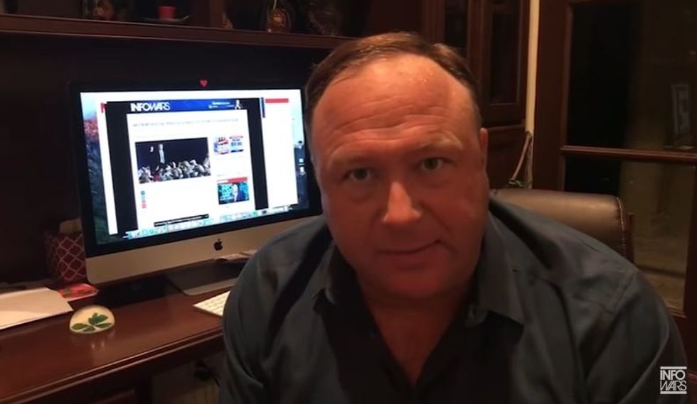 Conspiracy Theorist Alex Jones Claims The CIA Is Trying To ‘Assassinate’ Trump
