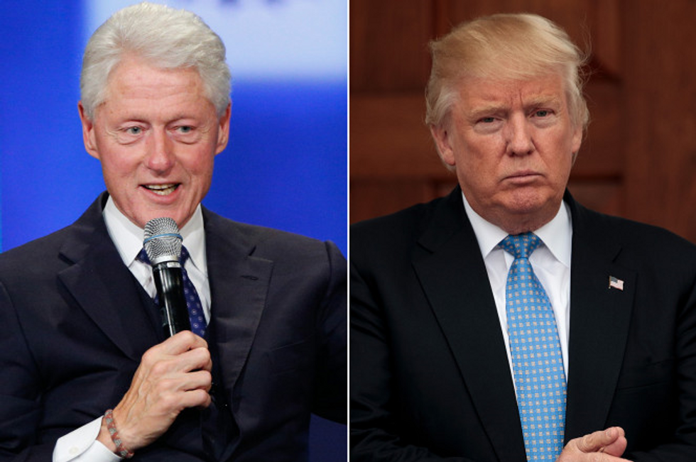 Bill Clinton And Donald Trump Trade Insults In Bizarre Exchange