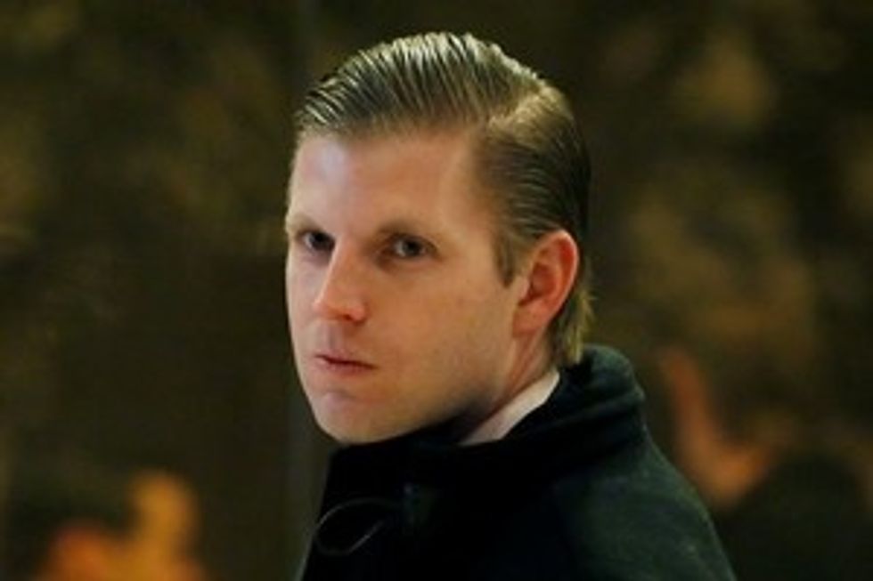 Under Fire, Eric Trump Suspends Charitable Foundation