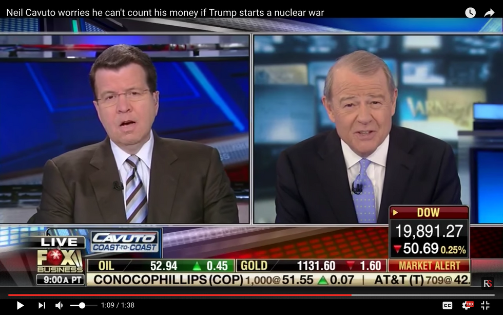 #EndorseThis: Fox Host Cavuto Shaken By Trump’s Nuclear Tweeting