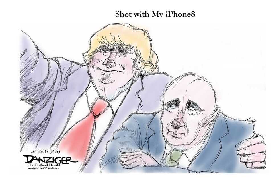 Danziger: Trump’s Presidential Selfie