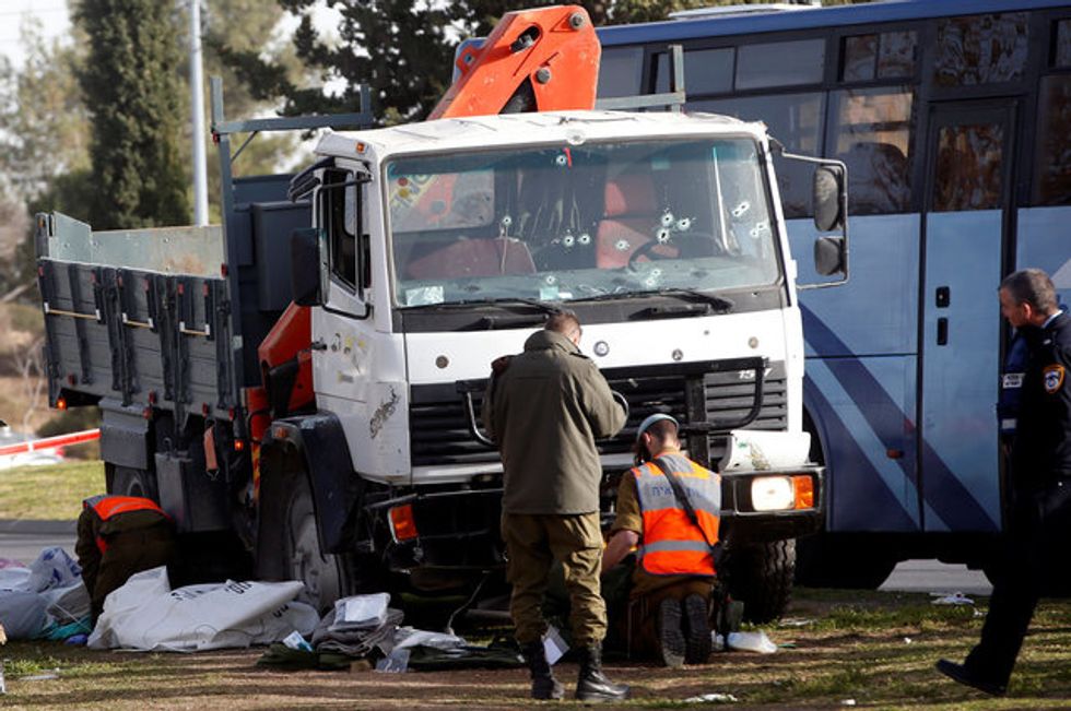 Four Killed In Jerusalem Truck Attack