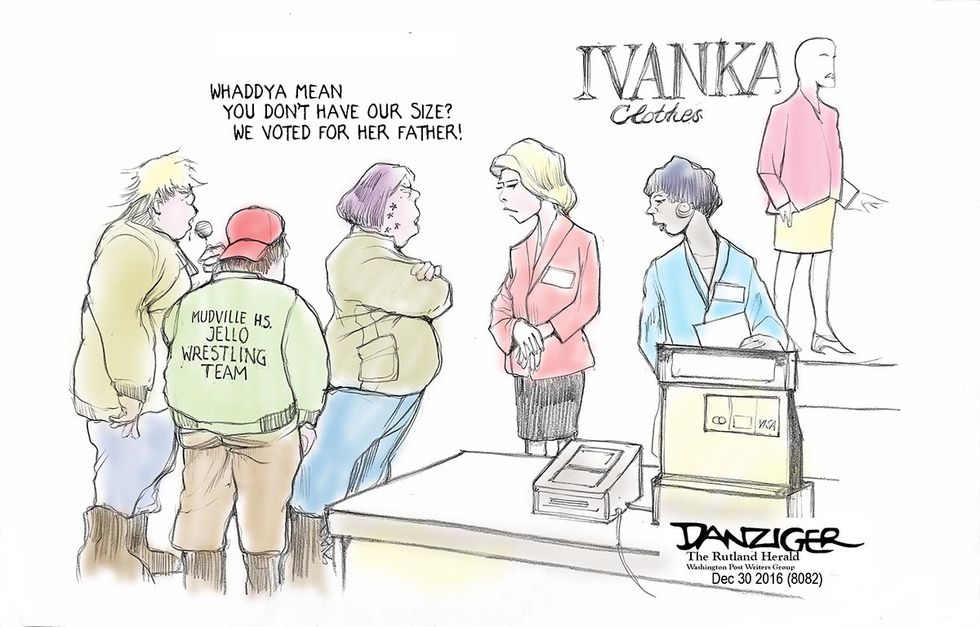 Danziger: Ivanka, Wearing Thin