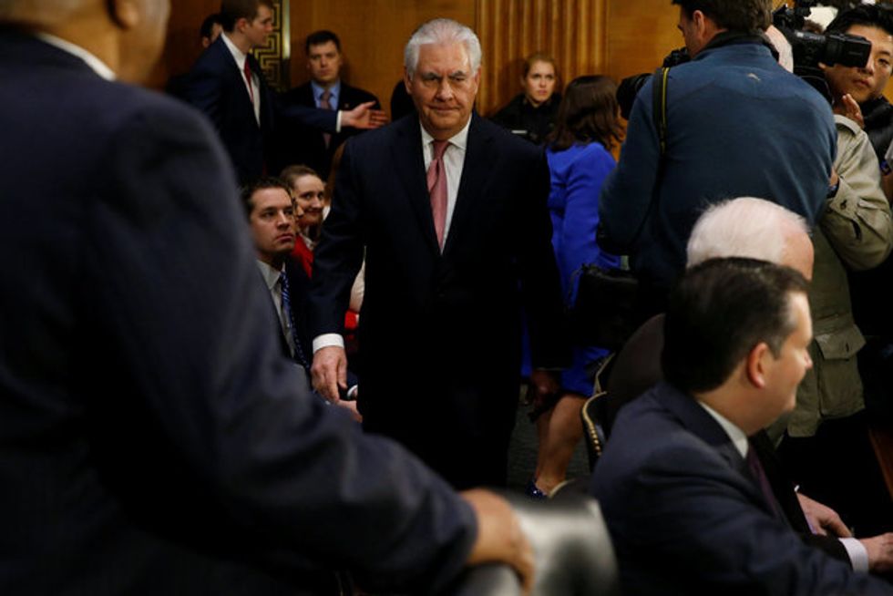 Tillerson Faces Tough Questions On Russian Ties At Confirmation Hearing
