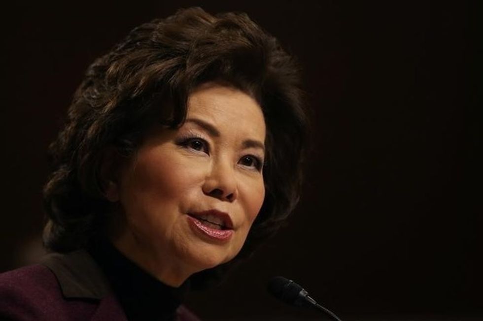 U.S. Transportation Nominee Chao Sails Through Confirmation Hearing