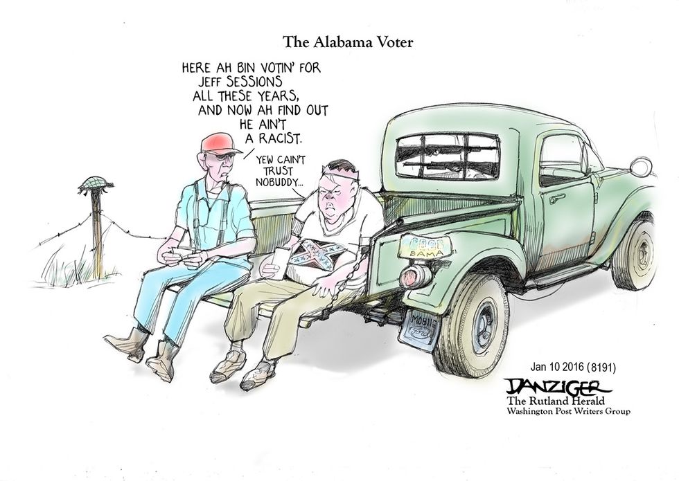 Danziger: Dispirited In Dixie