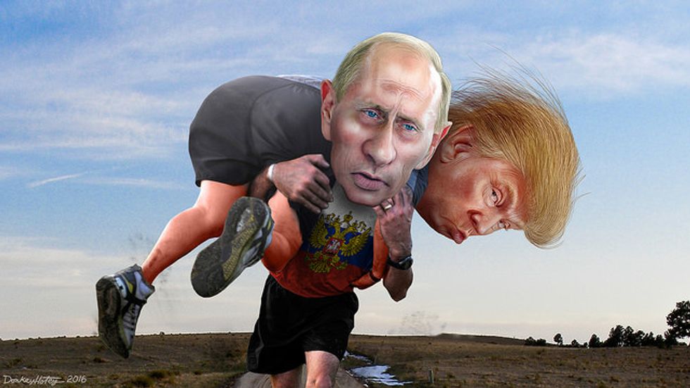 Putin Defends Trump’s Virtue — And Trump Serves Putin’s Interests
