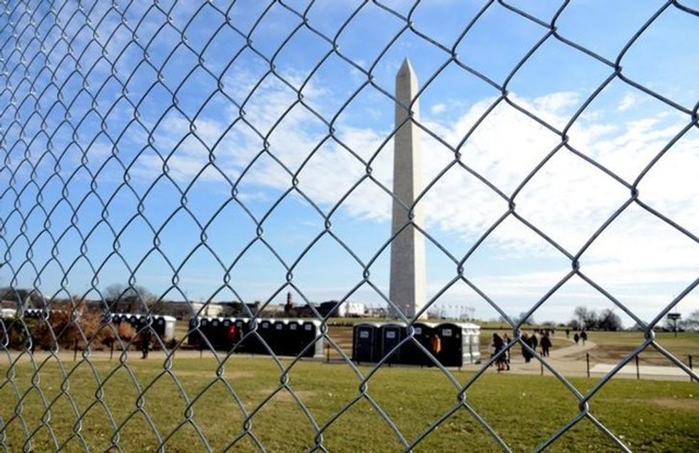 Fortress Washington Girds For Days Of Anti-Trump Protests