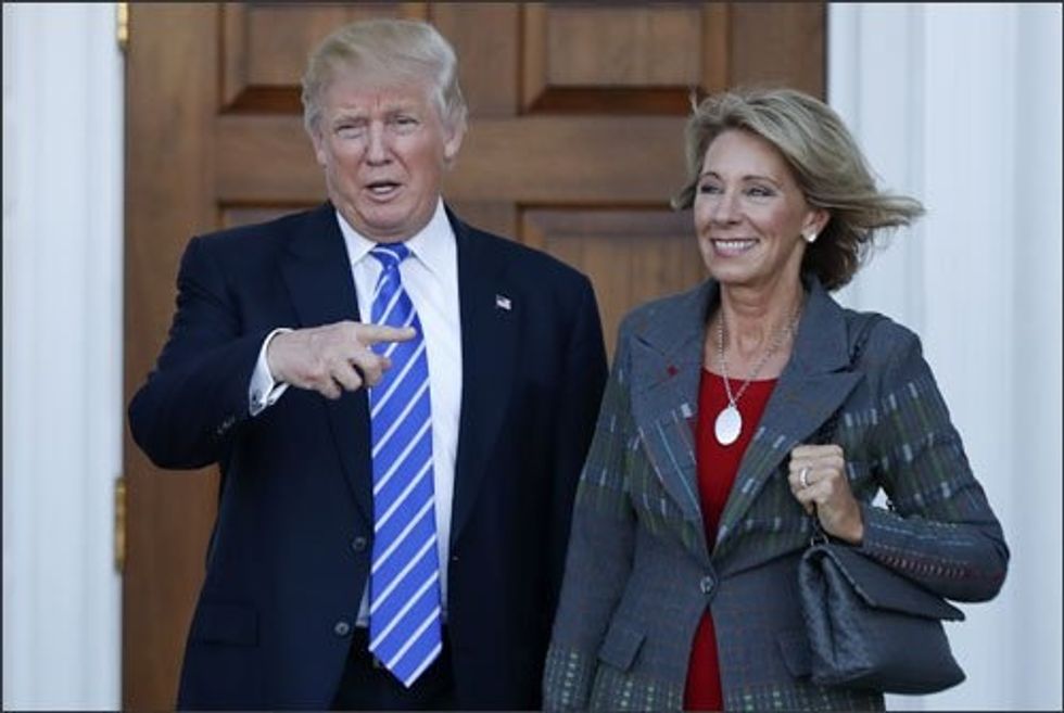 Conflicts Surround GOP Mega-Donor Who May Become Our Next Education Secretary