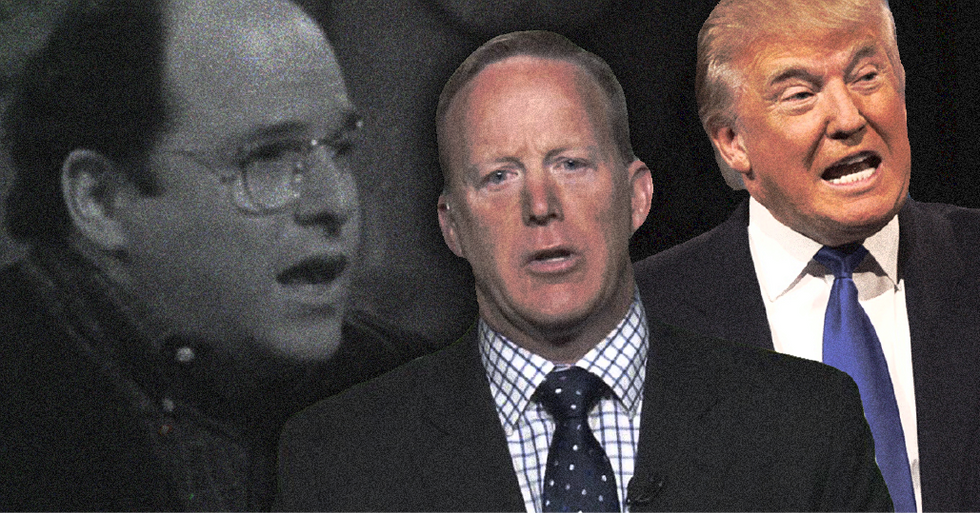 Donald Trump, Sean Spicer, And The George Costanza Rule Of Lying