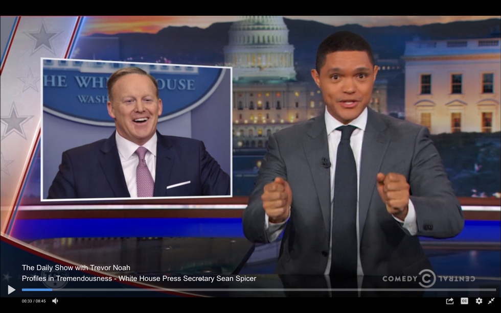 #EndorseThis: Daily Show Profiles Weird Press Secretary Sean Spicer