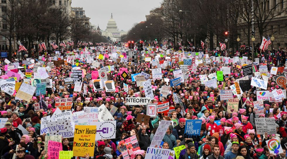 Women’s March: Millions Rally In Defiance Of Trump