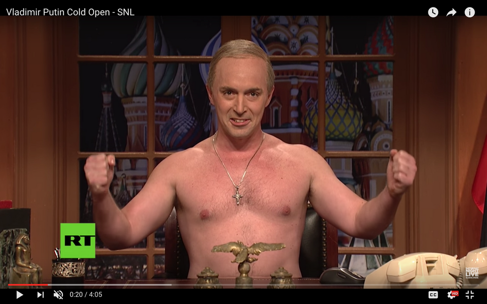 #EndorseThis: A Friendly Message From Putin In SNL Cold Open