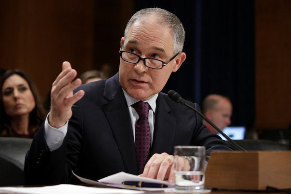 Senate Delays Committee Vote On Trump EPA Pick After Democrats Boycott