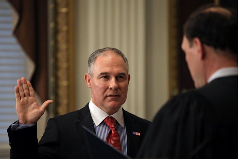 In A Nod To The Energy Industry, Pruitt Says EPA Can Also Be Pro-Jobs
