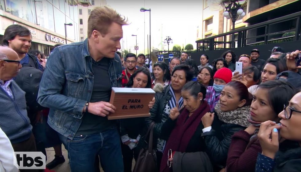 #EndorseThis: Conan Takes Up A Collection For Trump’s Wall