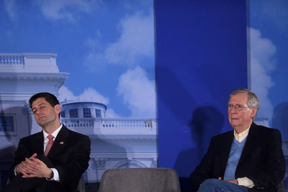 In Congress, Republicans Are Starting To Fret