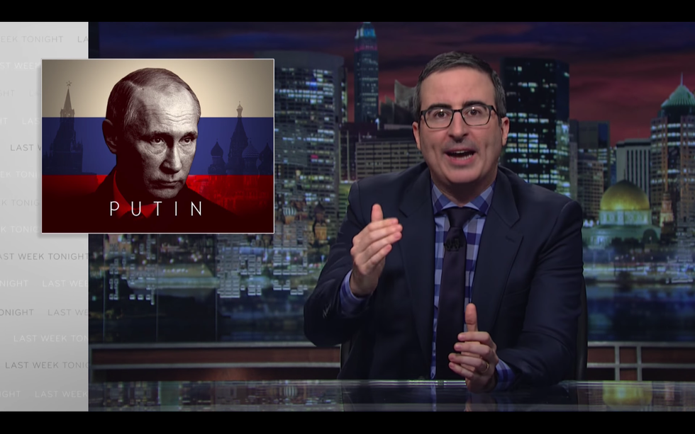 #EndorseThis: John Oliver’s Catchy Putin Pop Song