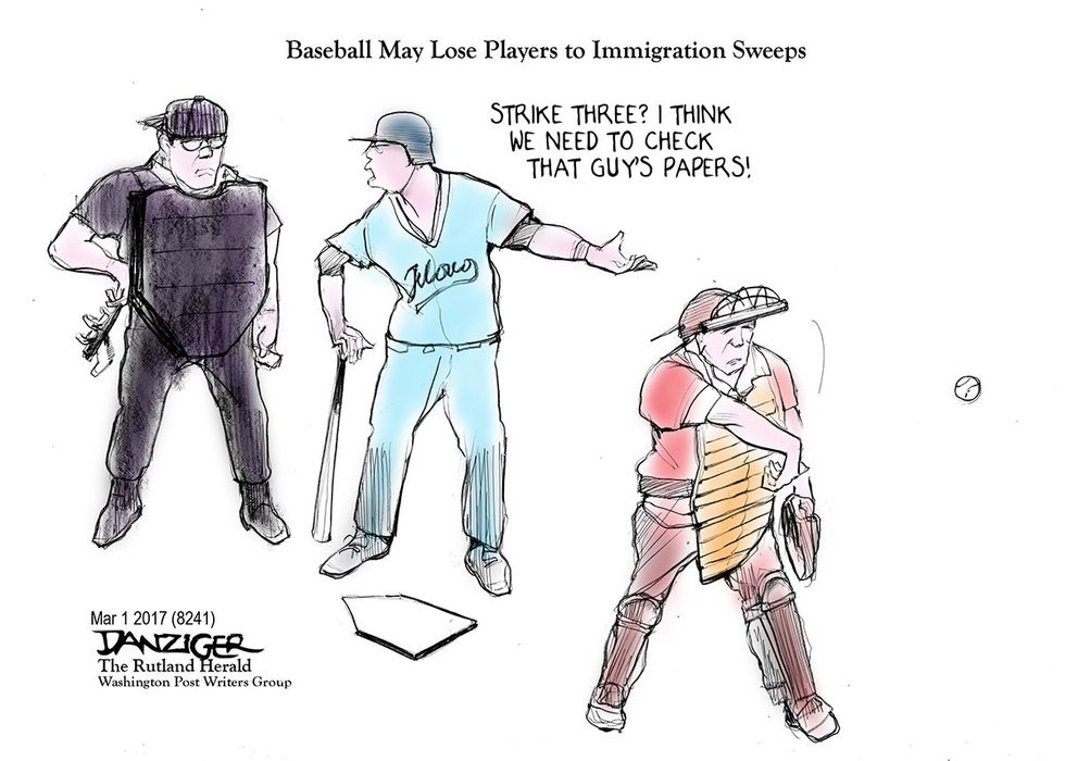 Danziger: The Immigrant Sport