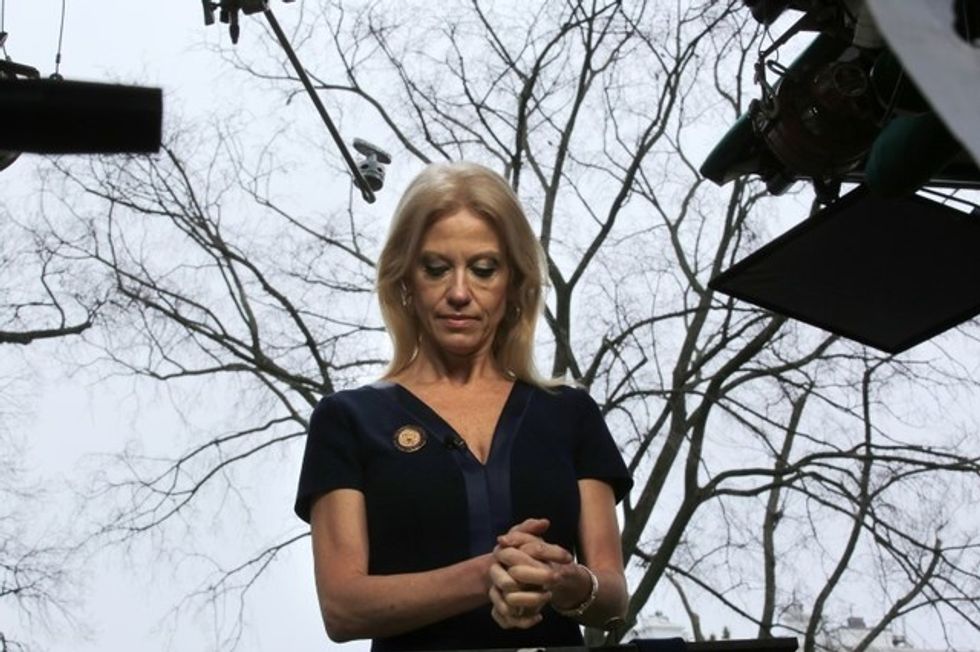 Trump’s Spokeswoman Kellyanne Conway Returns From Exile