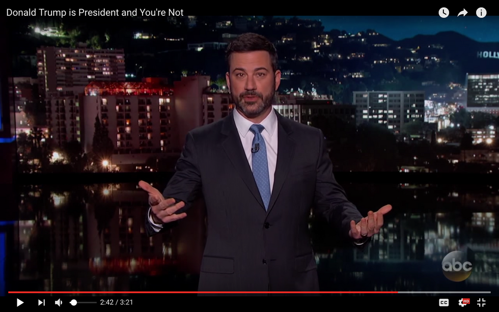 #EndorseThis: Jimmy Kimmel Kills On Trumpcare And Time Interview