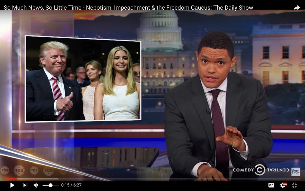 #EndorseThis: Trevor Noah Asks Us To Imagine How The Trump Era Might End