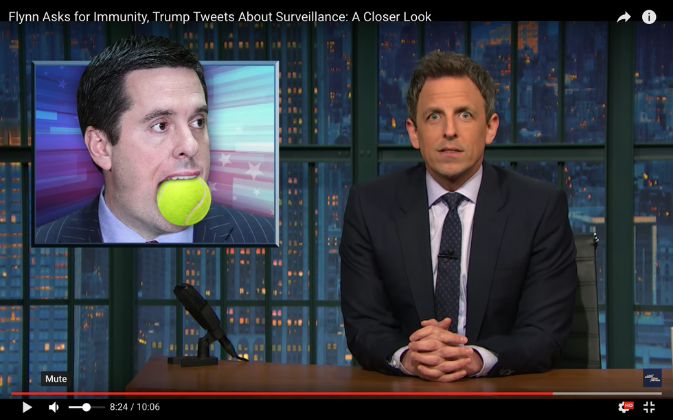 #EndorseThis: Seth Meyers Takes A Closer Look At Flynn Immunity Bid