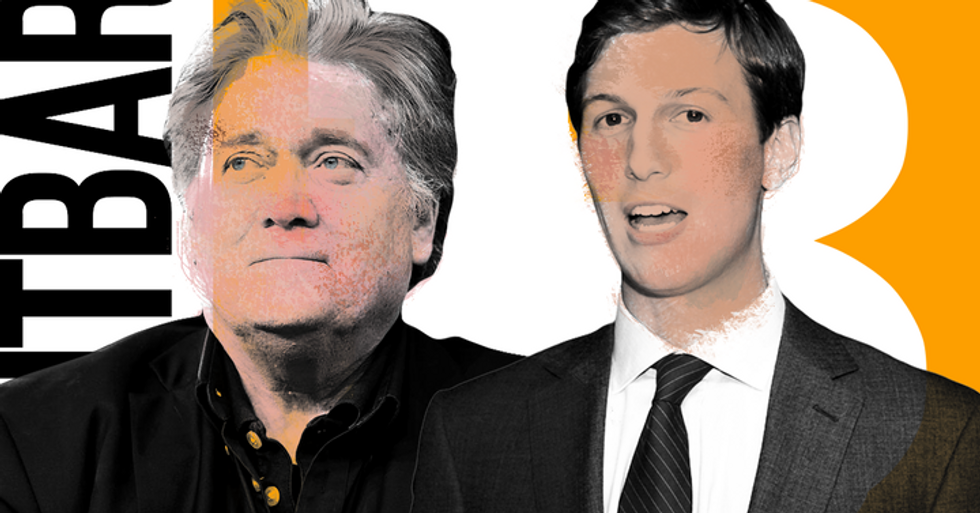 To Defend Bannon, Breitbart Has Opened Fire On The President’s Son-In-Law