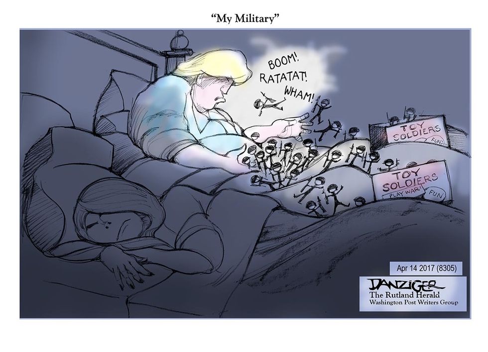 Danziger: He Bombed Again (By Opening His Mouth)