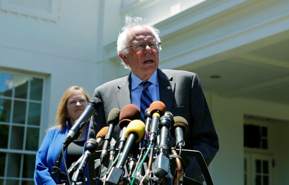 Bernie Sanders Gives A Barn-Burning Speech In Mitch McConnell’s Backyard