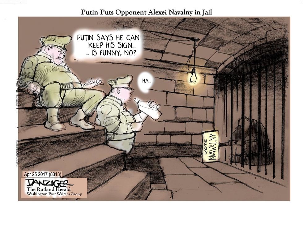 Danziger: One Day In The Life Of Alexei Navalny