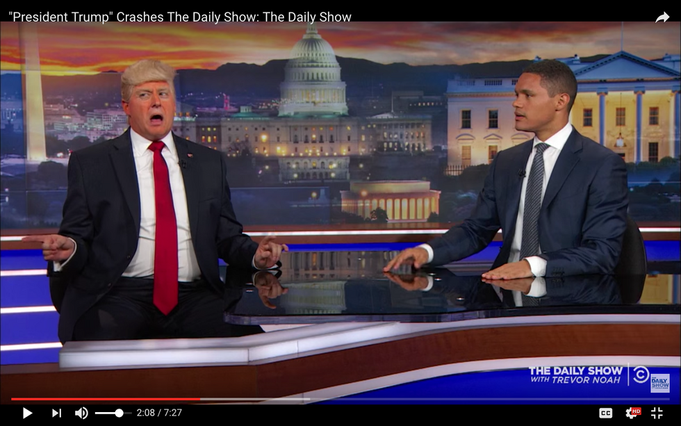 #EndorseThis: Another Trump Impersonator Crashes The Daily Show