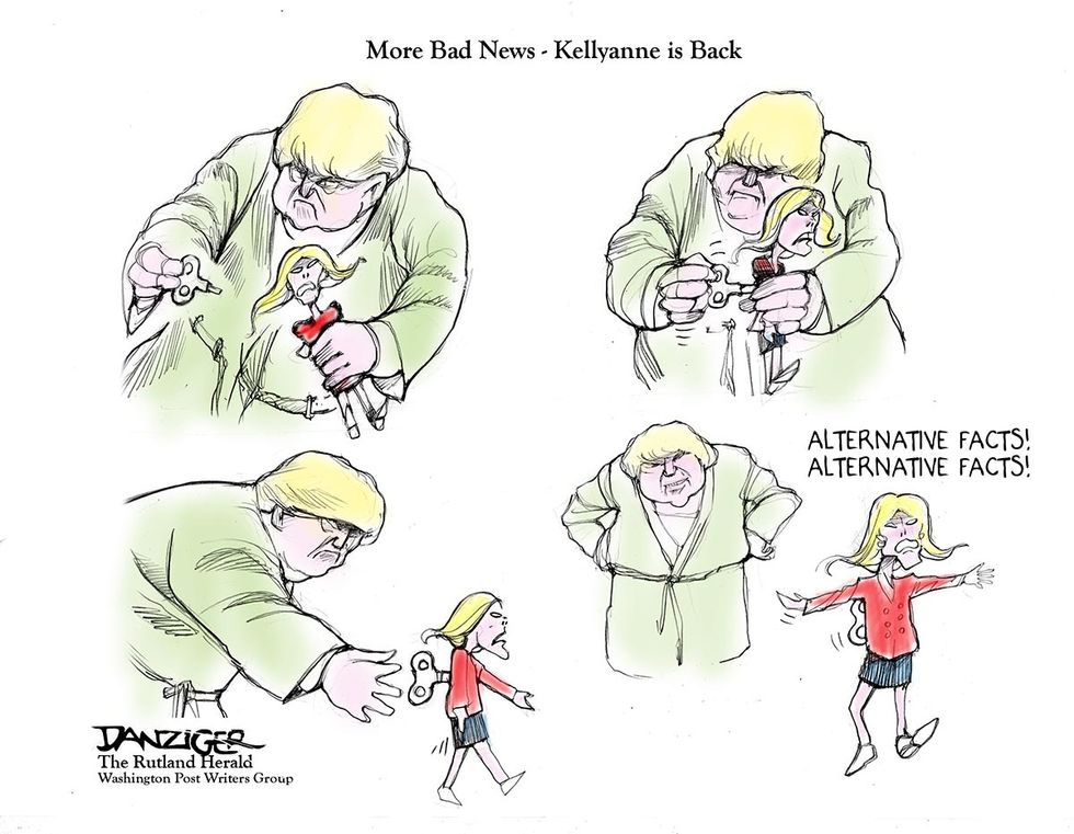 Danziger: Just Wind Her Up And She Lies For Hours