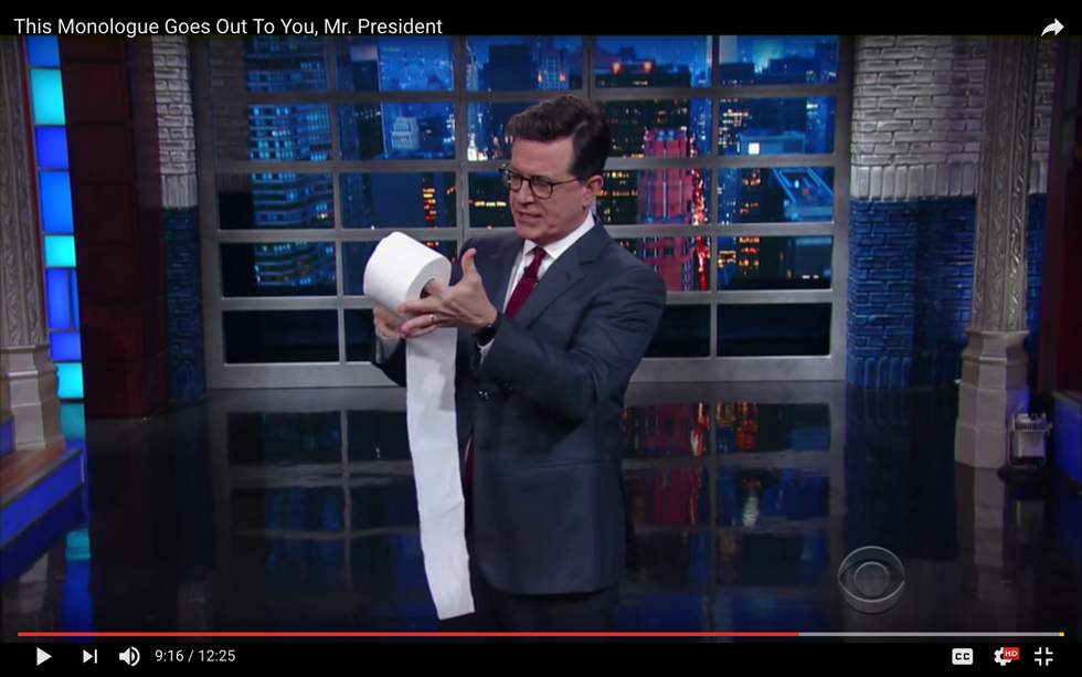 #EndorseThis: Colbert Revenge Burn On Trump Is Epic