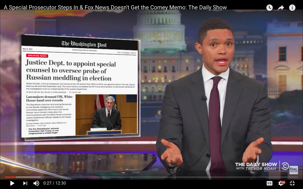 #EndorseThis: Trump Scandals Too Dizzying? Trevor Noah Sorts It For You (And Fox Viewers)