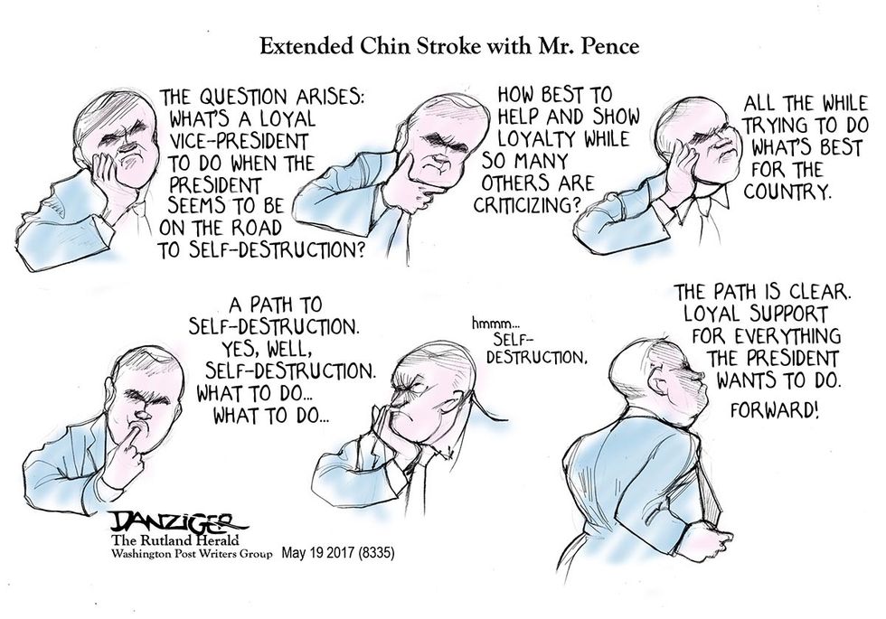 Danziger: Veep, In A Pensive Mood