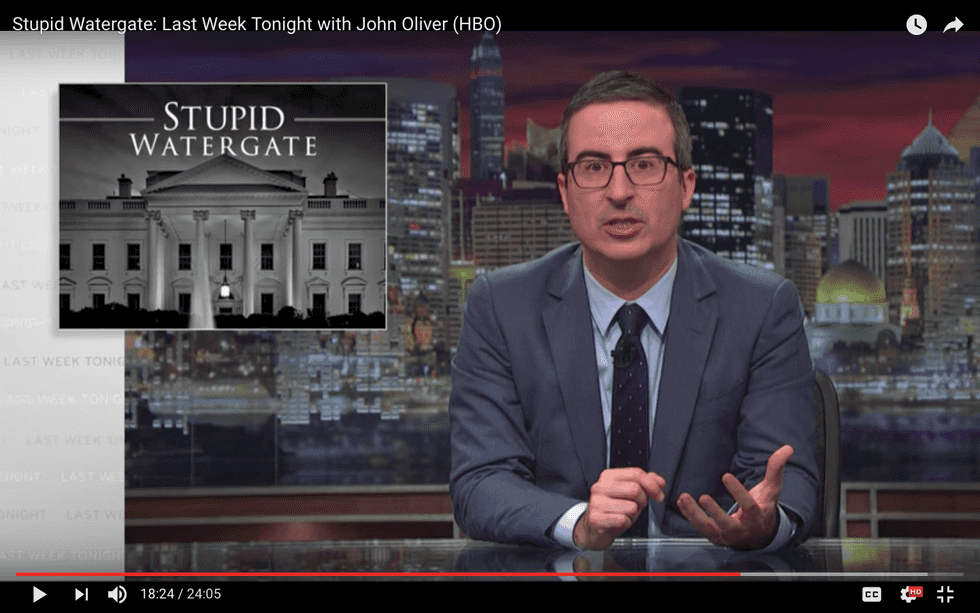 #EndorseThis: The Latest Episode Of John Oliver’s “Stupid Watergate”