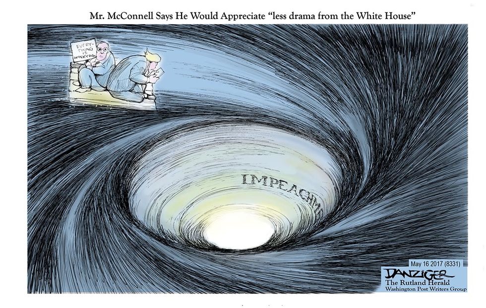 Danziger: Circling The Drain With Donald