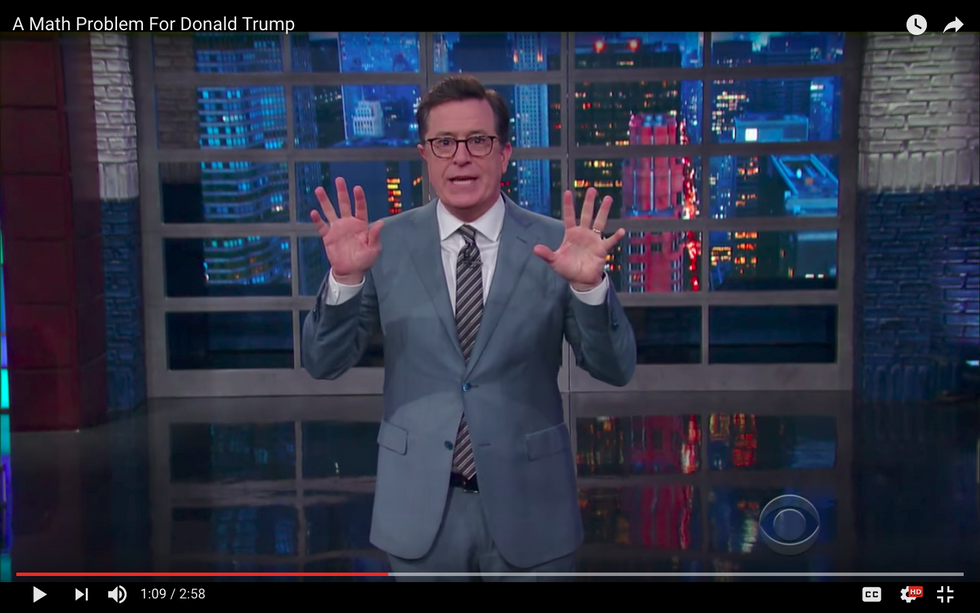 #EndorseThis: Colbert Solves Trump’s Problem With Budget Math