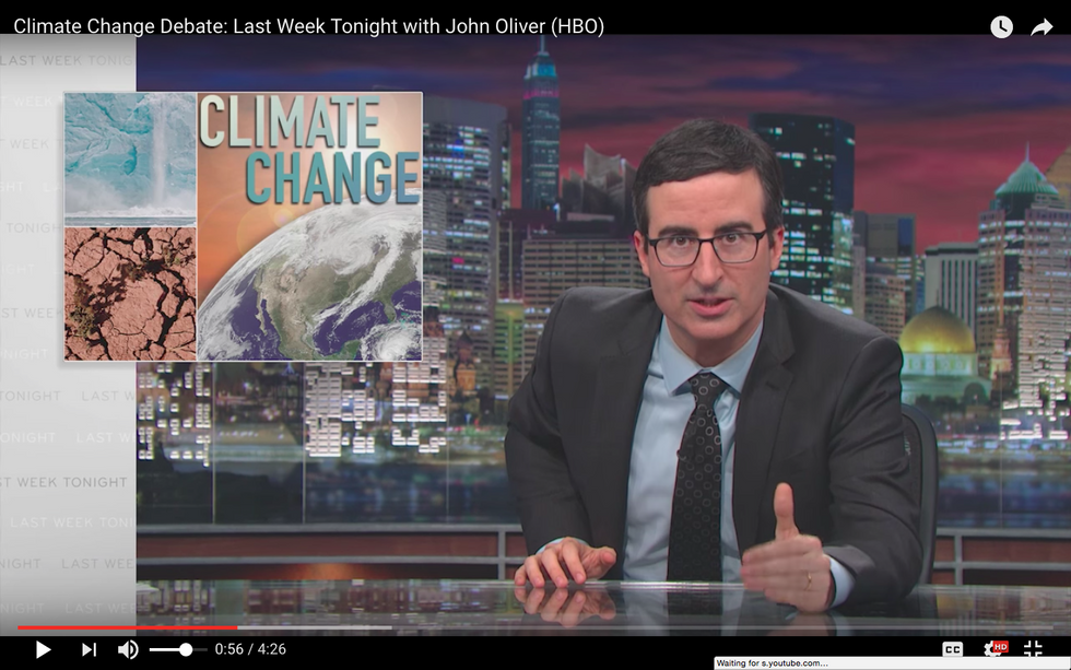 #EndorseThis: John Oliver’s Classic Climate Debate, Framed As If Science Matters