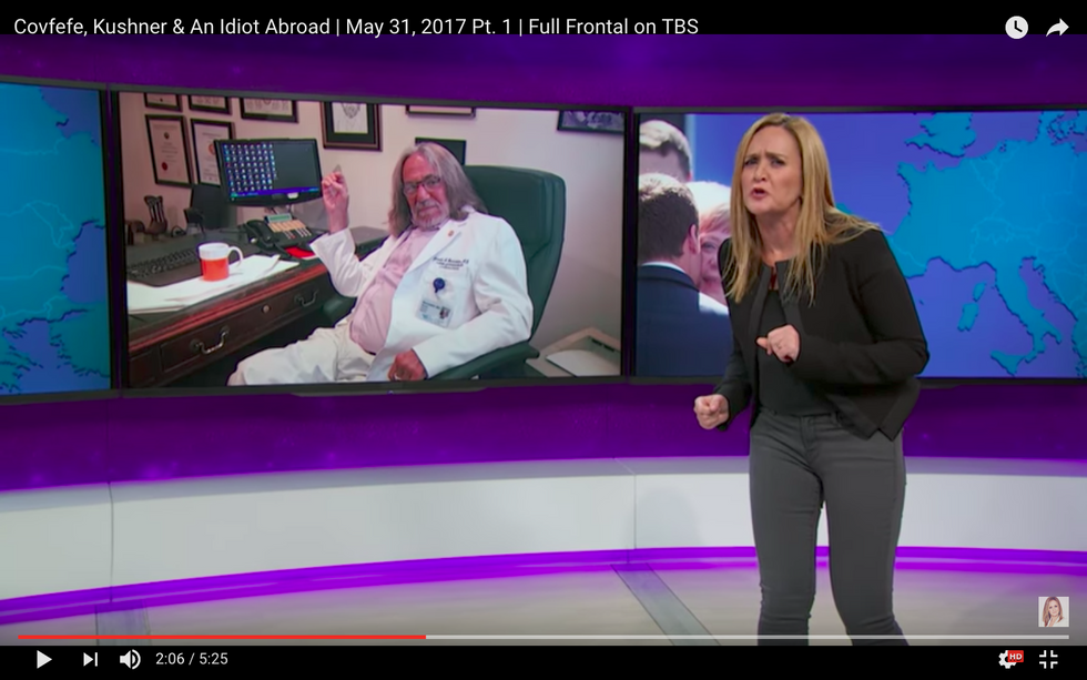 #EndorseThis: Samantha Bee Blitzes Covfefe, Kushner, And Trump’s Hobo Doctor