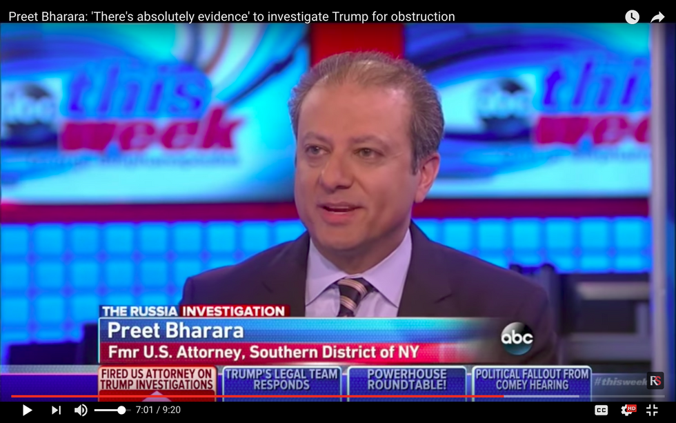 #EndorseThis: Preet Bharara Shreds Trump Defense Against Comey