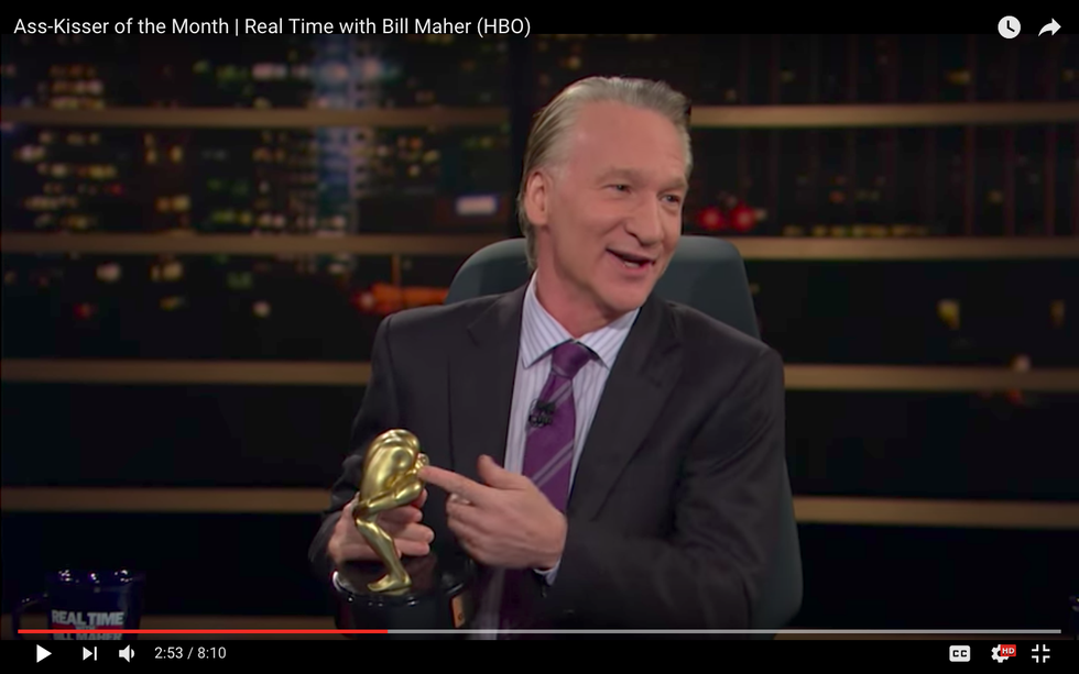 #EndorseThis: Bill Maher Trolls Trump’s Preposterous Sycophants