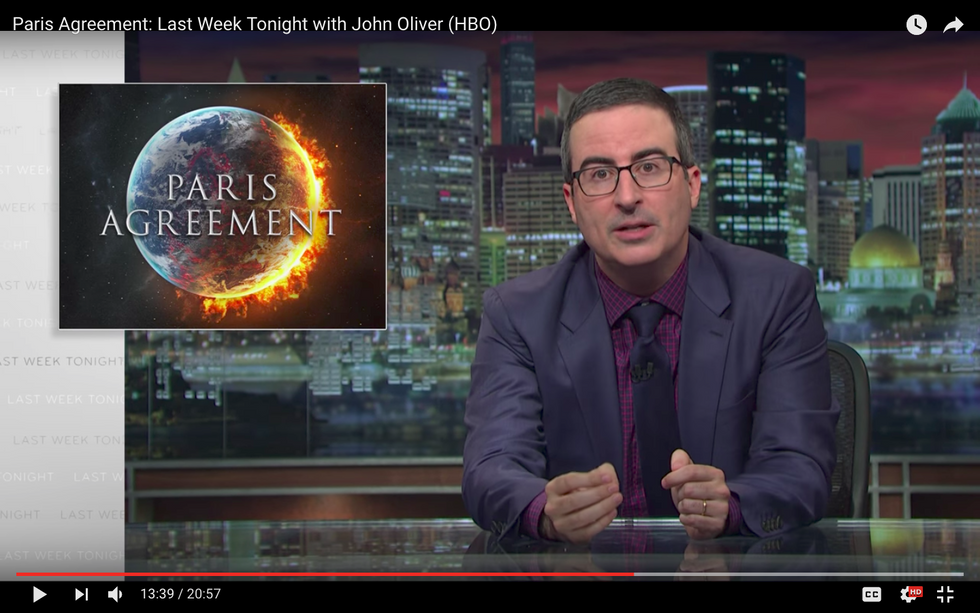 #EndorseThis: John Oliver Rips Trump’s Climate Madness