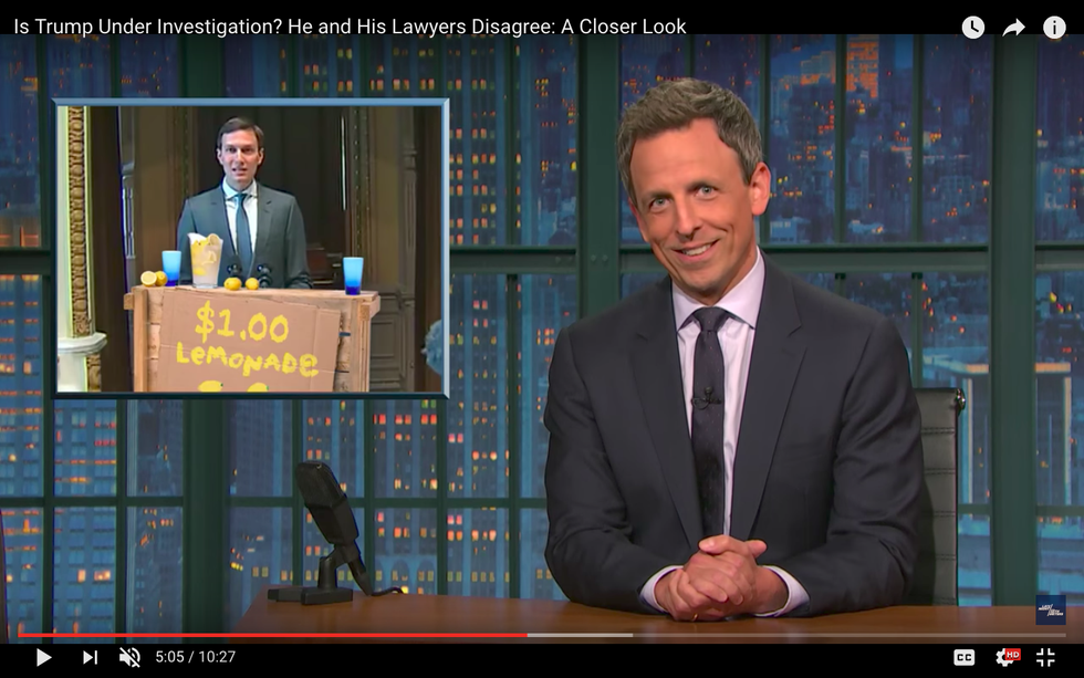 #EndorseThis: Seth Meyers Trolls Kushner, Trump, And Sekulow