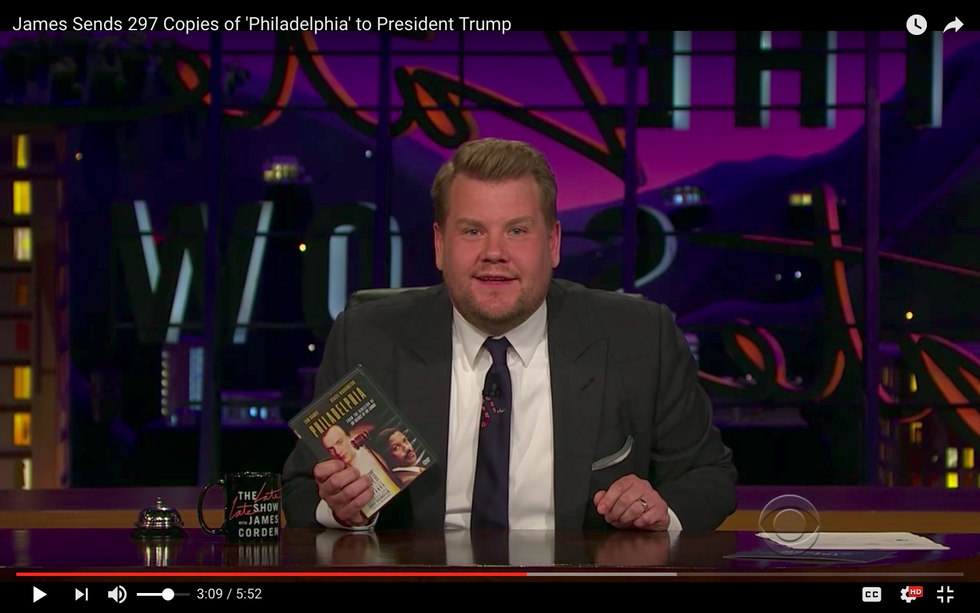 #EndorseThis: James Corden Wants To Educate Trump About AIDS