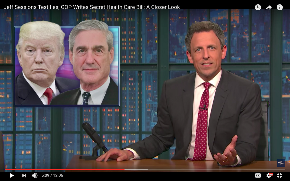 #EndorseThis: Watch Seth Meyers Freeze-Frame Jeff Sessions