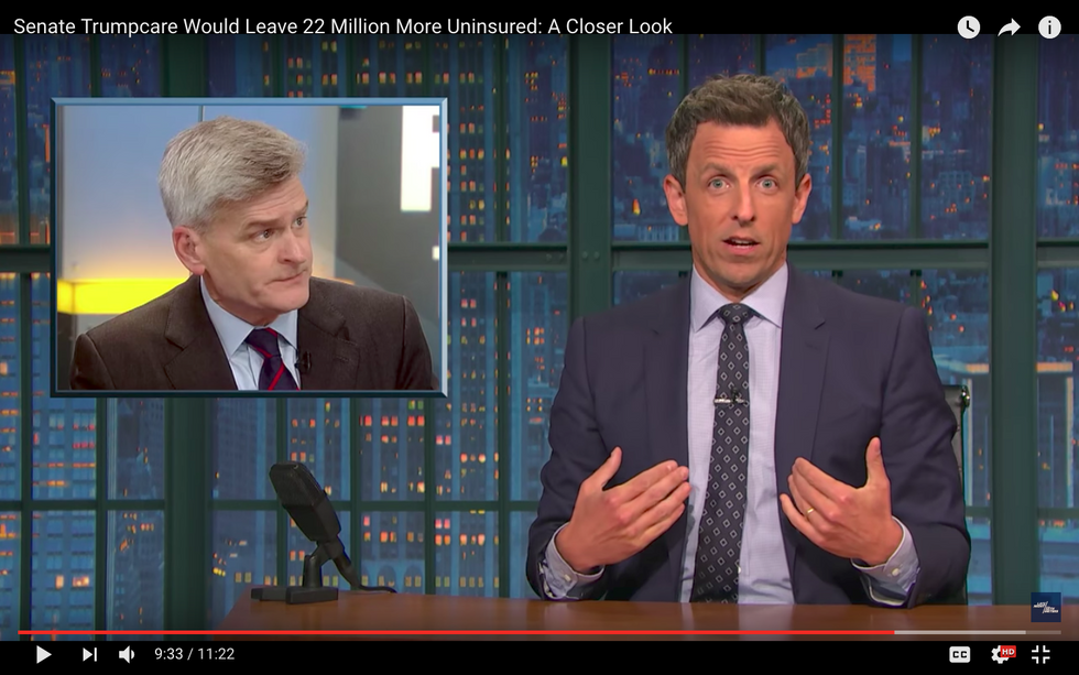 #EndorseThis: Seth Meyers Translates Trumpcare’s Language Of Lies