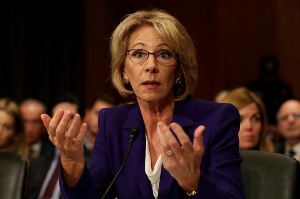 Democratic Senators Condemn Betsy DeVos’ Record On Civil Rights